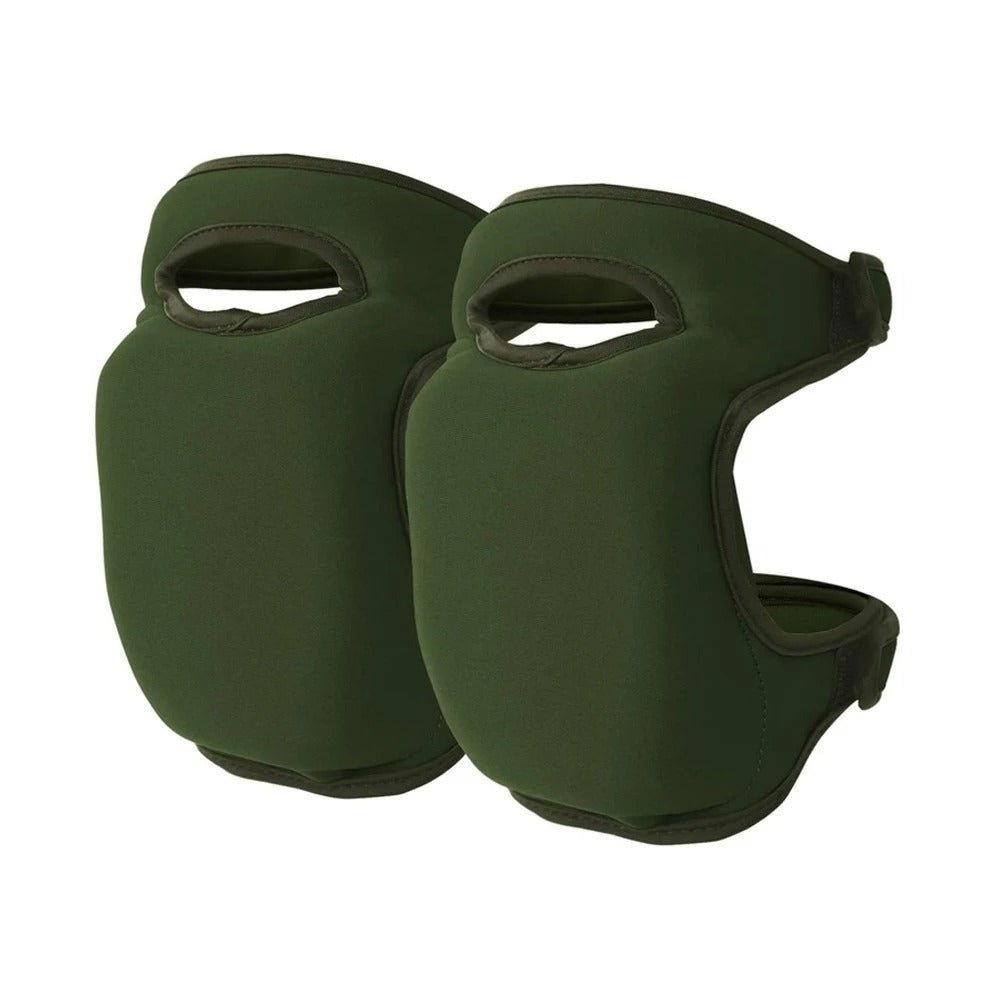 Genouillères rembourrées de jardinage, vert et noir