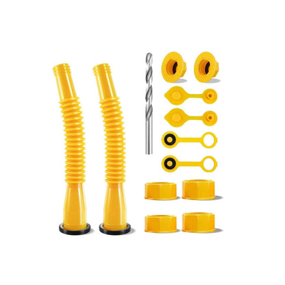 Kit de bec verseur flexible pour bidon avec joints