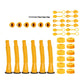 Kit de bec verseur flexible pour bidon avec joints