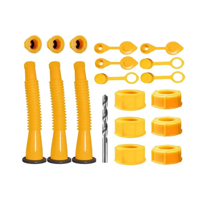 Kit de bec verseur flexible pour bidon avec joints