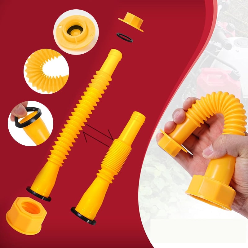 Kit de bec verseur flexible pour bidon avec joints