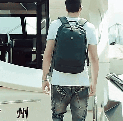 Sac à dos de voyage multicompartiment déperlant – image 8