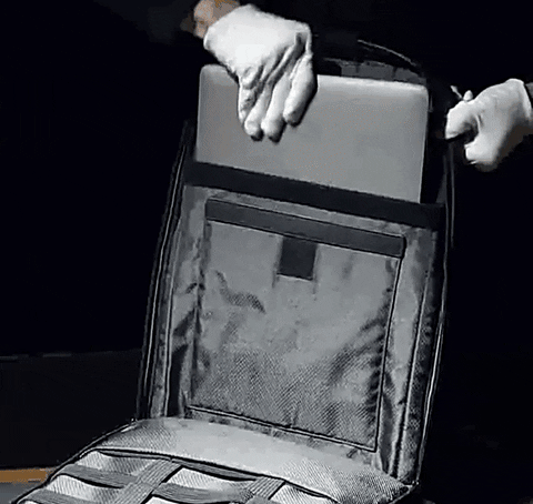 Sac à dos de voyage multicompartiment déperlant – image 10