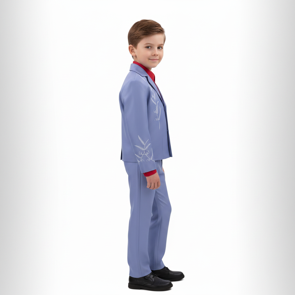Déguisement bleu et rouge à robe ou ensemble coordonné