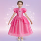 Robe de princesse de déguisement à manches bouffantes