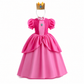 Robe de princesse de déguisement à manches bouffantes