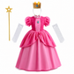 Robe de princesse de déguisement à manches bouffantes