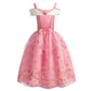 Robe de princesse enfant à jupe en tulle et accessoires