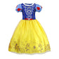 Robe de princesse enfant à jupe en tulle et accessoires