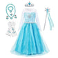 Robe de princesse enfant à jupe en tulle et accessoires