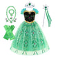 Robe de princesse enfant à jupe en tulle et accessoires
