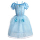 Robe de princesse enfant à jupe en tulle et accessoires