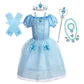 Robe de princesse enfant à jupe en tulle et accessoires