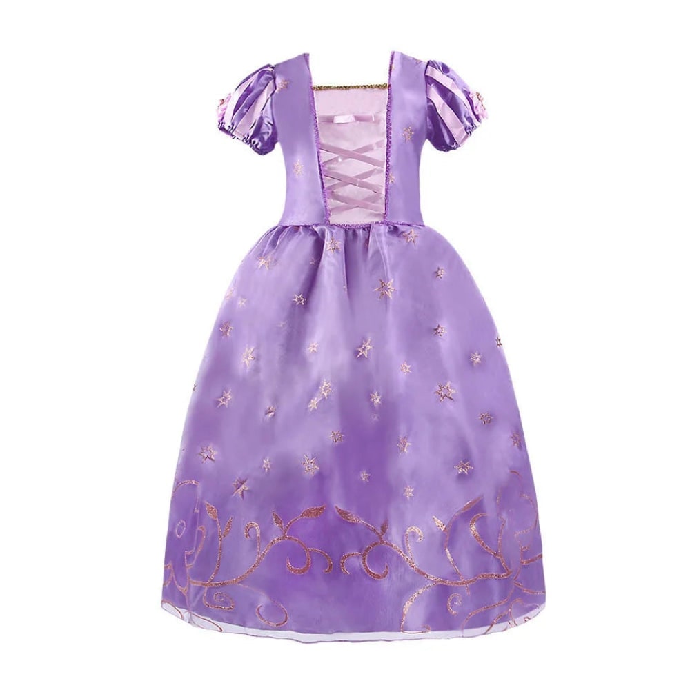 Robe de princesse enfant à jupe en tulle et accessoires