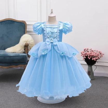 Robe de princesse enfant en tulle avec options accessoires