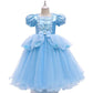Robe de princesse enfant en tulle avec options accessoires