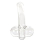 Carafe humoristique en verre de forme phallique, 650 ml