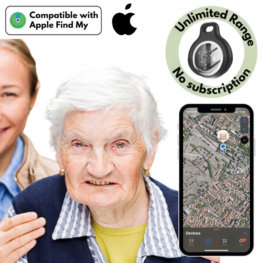 Balise Bluetooth pour objets avec étui porte-clés en silicone