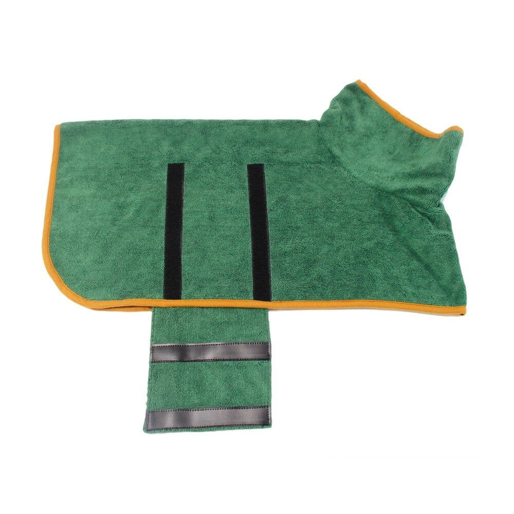 Felineau Serviette de Bain Absorbante - Manteau Séchage Rapide Canin