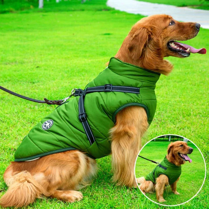 Felineau Manteau Imperméable Hiver - Veste Isolation Thermique Déperlante