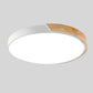 Plafonnier rond fin à trois teintes lumineuses