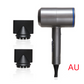 Sèche-cheveux ionique 2 000 W avec diffuseur et deux concentrateurs