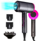 Sèche-cheveux ionique 2 000 W avec diffuseur et deux concentrateurs