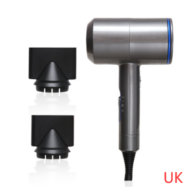 Sèche-cheveux ionique 2 000 W avec diffuseur et deux concentrateurs