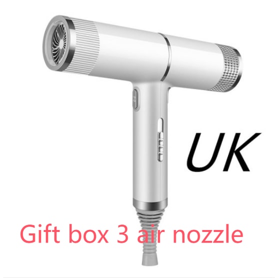 Sèche-cheveux ionique 220 V avec diffuseur et trois réglages