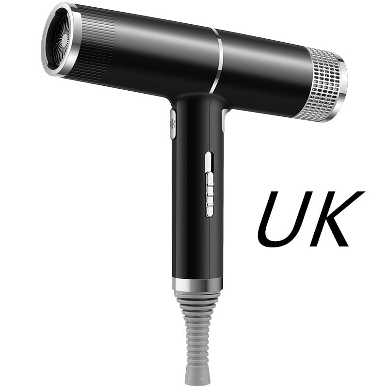 Sèche-cheveux ionique 220 V avec diffuseur et trois réglages