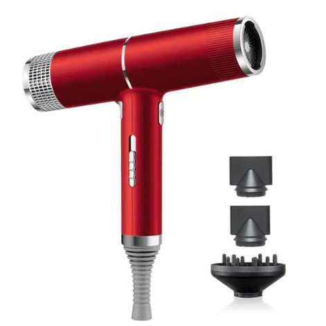 Sèche-cheveux ionique 220 V avec diffuseur et trois réglages