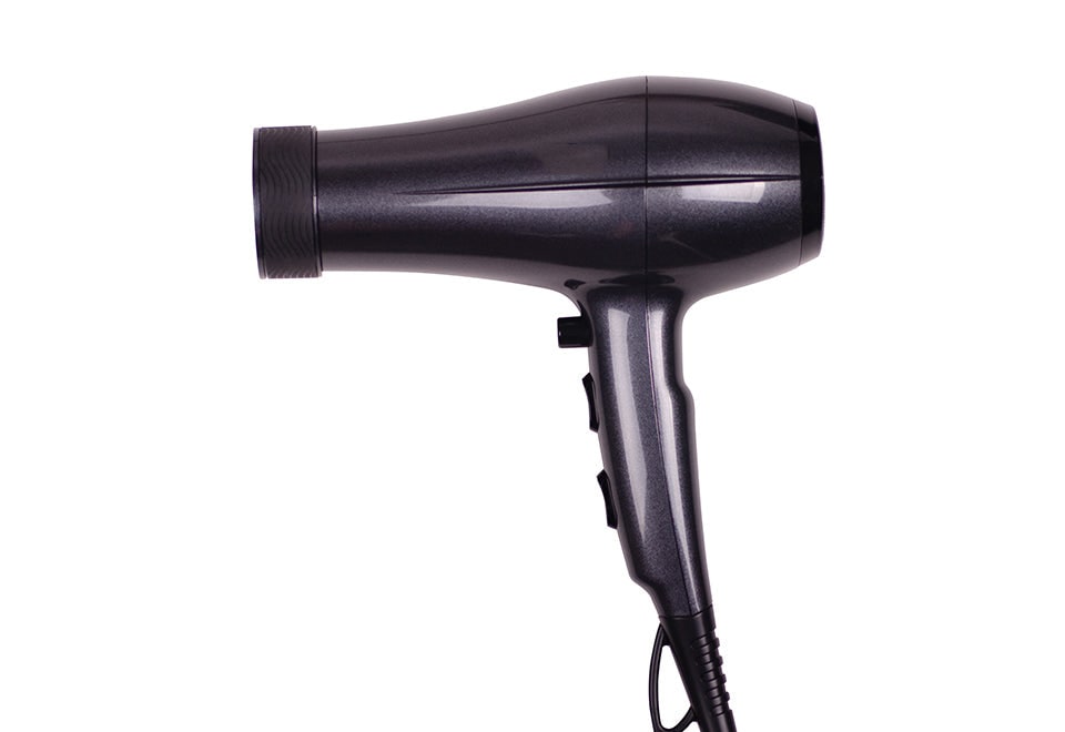 Sèche-cheveux ionique 1 875 W avec buse oscillante et diffuseur