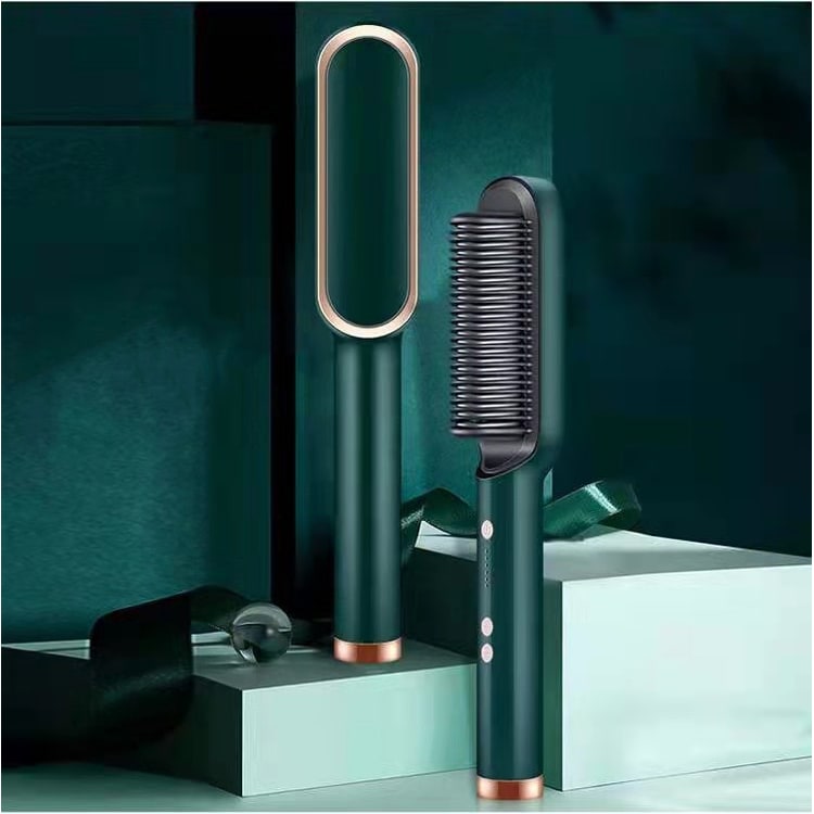 Brosse lissante chauffante à température réglable