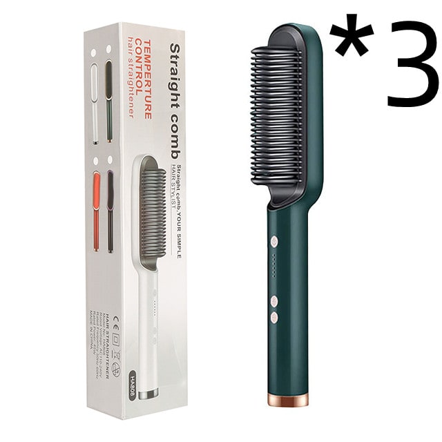 Brosse lissante chauffante à température réglable