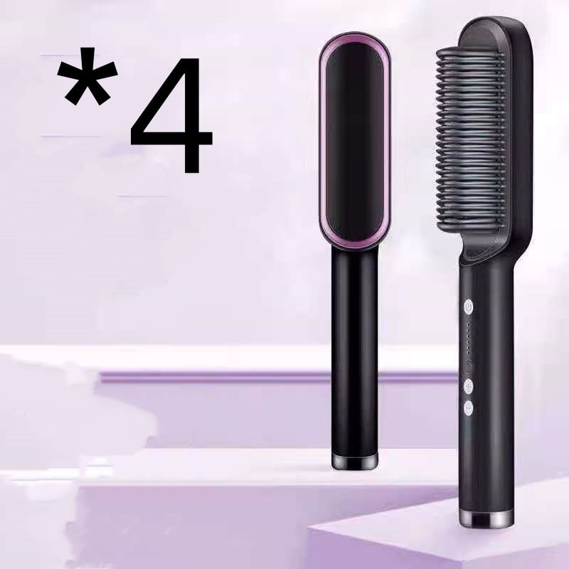 Brosse lissante chauffante à température réglable