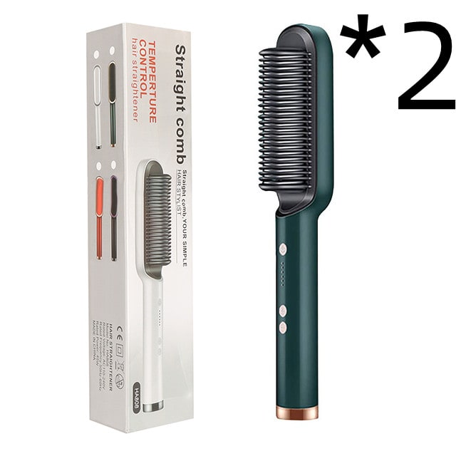 Brosse lissante chauffante à température réglable