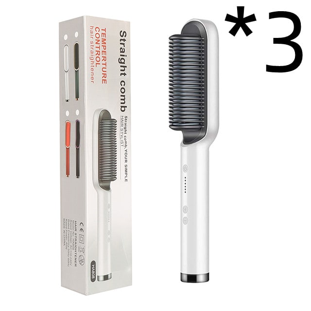Brosse lissante chauffante à température réglable