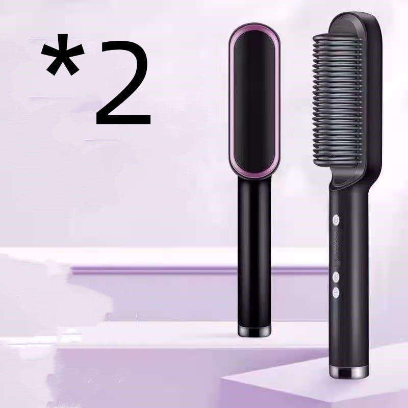 Brosse lissante chauffante à température réglable