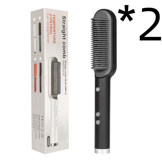 Brosse lissante chauffante à température réglable
