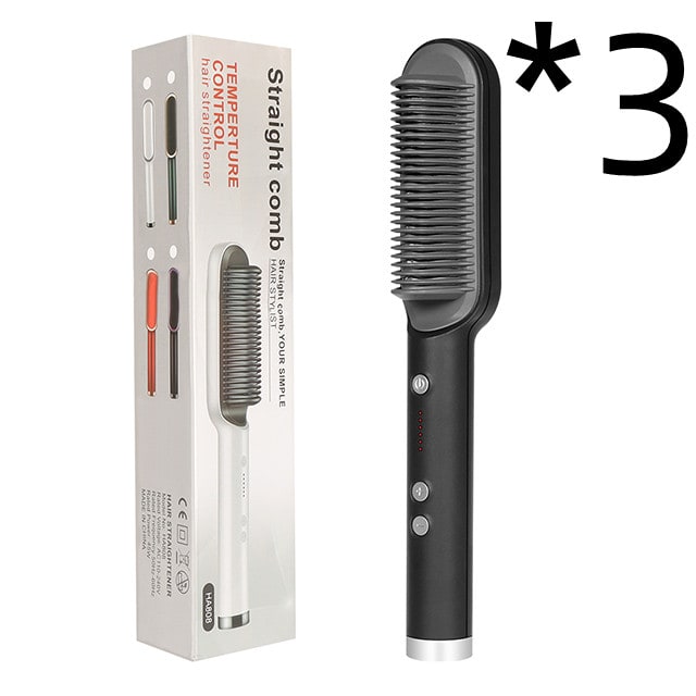 Brosse lissante chauffante à température réglable