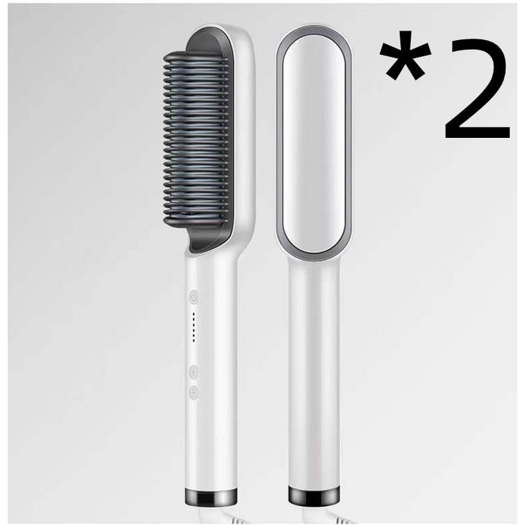 Brosse lissante chauffante à température réglable