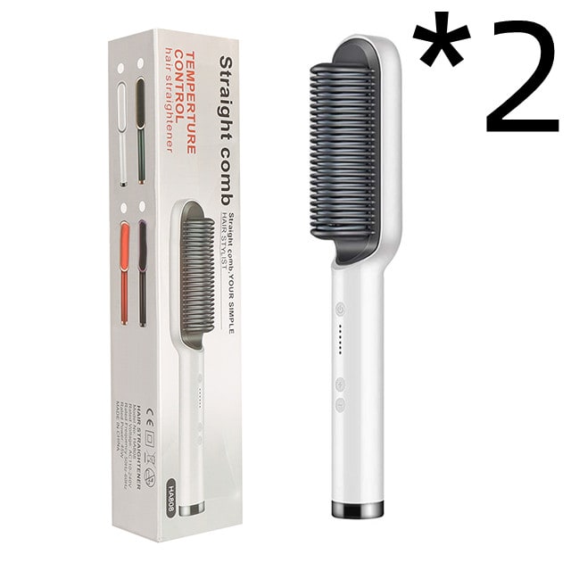 Brosse lissante chauffante à température réglable