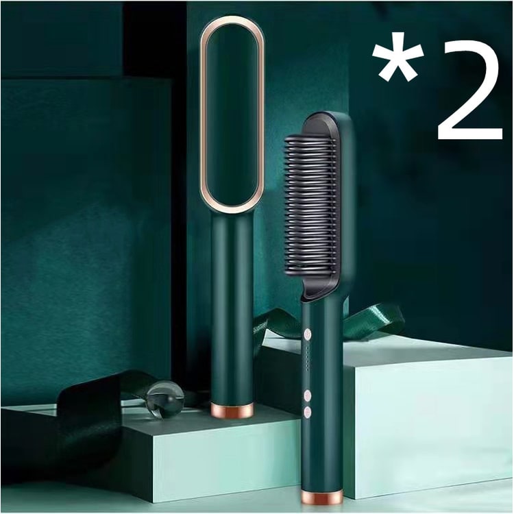 Brosse lissante chauffante à température réglable