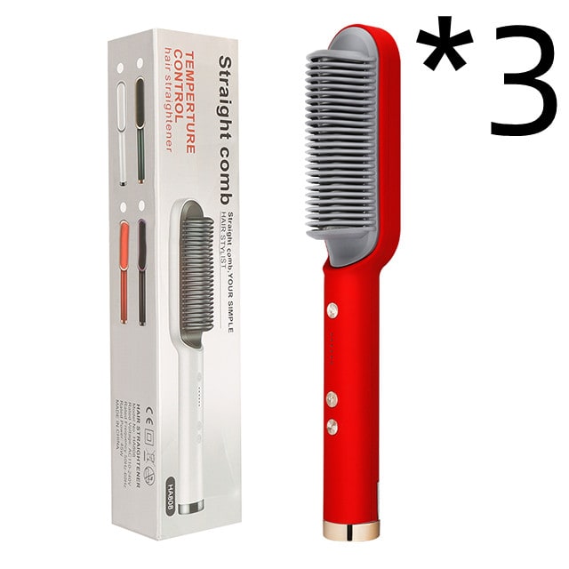 Brosse lissante chauffante à température réglable