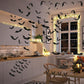 Chauves-souris adhésives 3D en PVC à ailes pliables