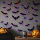 Chauves-souris murales adhésives à ailes 3D et éclairage LED