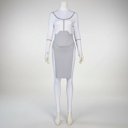 Combinaison de déguisement extensible avec tabard et ceinture