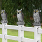 Statue décorative de hibou pour jardin