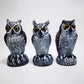 Statue décorative de hibou pour jardin