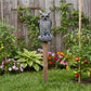 Statue décorative de hibou pour jardin